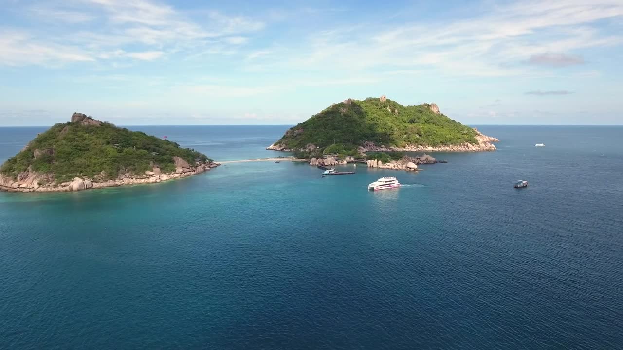 Free Video Stock Small Islands In The Caribbean With Yachts Live Wallpaper