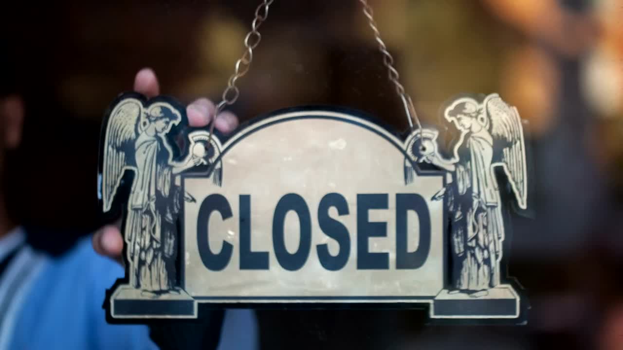 Free Video Stock Small Shop Sign Live Wallpaper