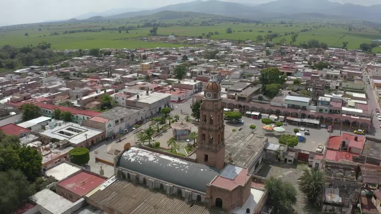 Free Video Stock Small Town In A Cultivation Area Live Wallpaper