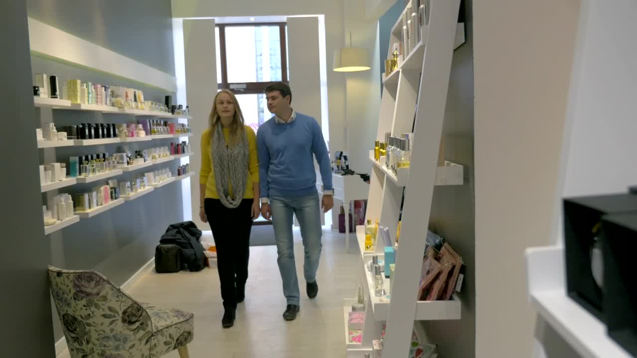 Free Video Stock Smelling Perfumes In A Town Shop Live Wallpaper