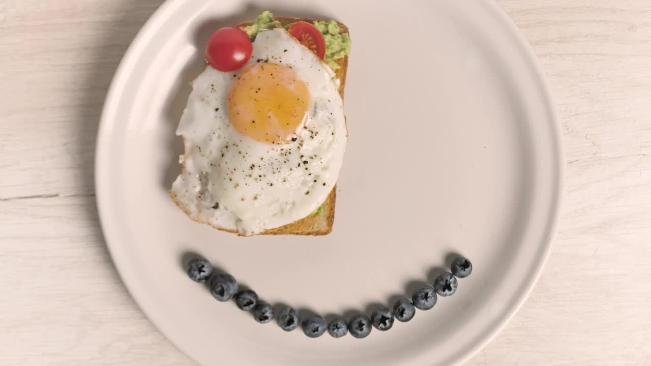 Free Video Stock Smiley Face Breakfast Live Wallpaper