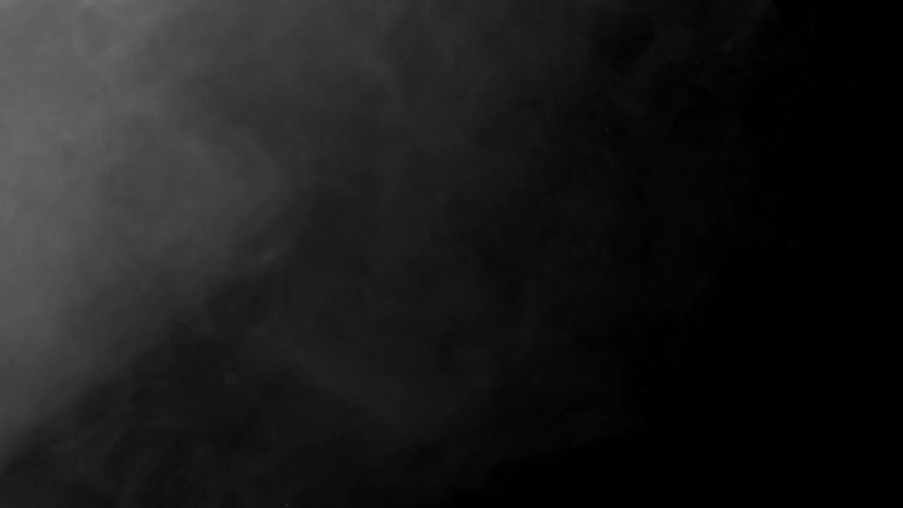 Free Video Stock Smoke Cloud Drifting On Black Background Live Wallpaper