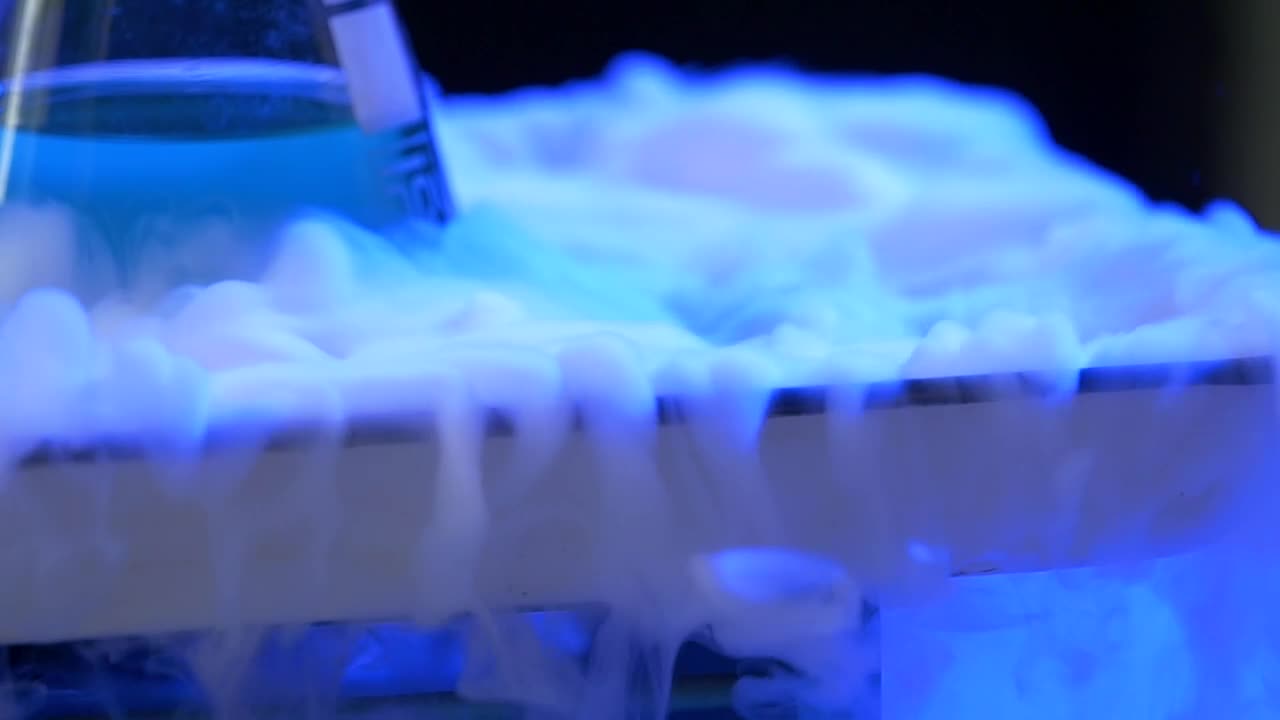 Free Video Stock Smoke Effect From Liquid Nitrogen Live Wallpaper