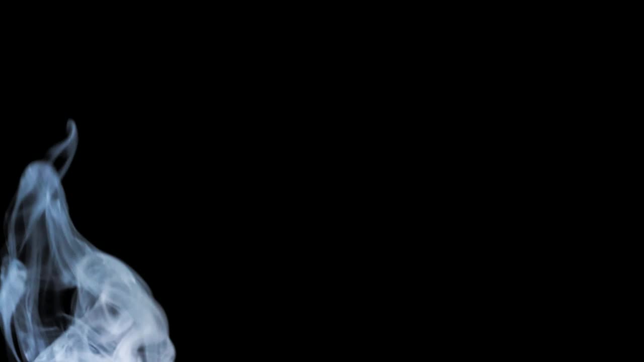 Free Video Stock Smoke On A Black Background Live Wallpaper