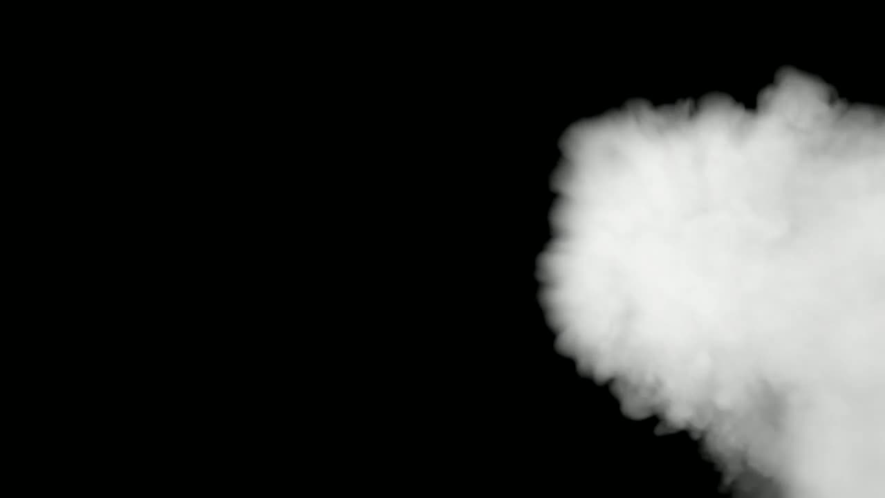 Free Video Stock Smoke On A Black Background Seen In Detail Live Wallpaper