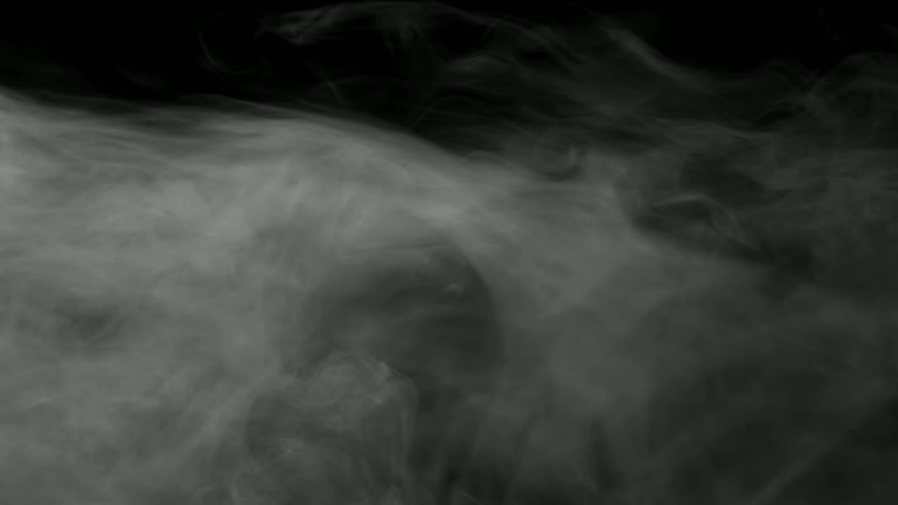 Free Video Stock Smoke Rising Down In A Black Room Live Wallpaper