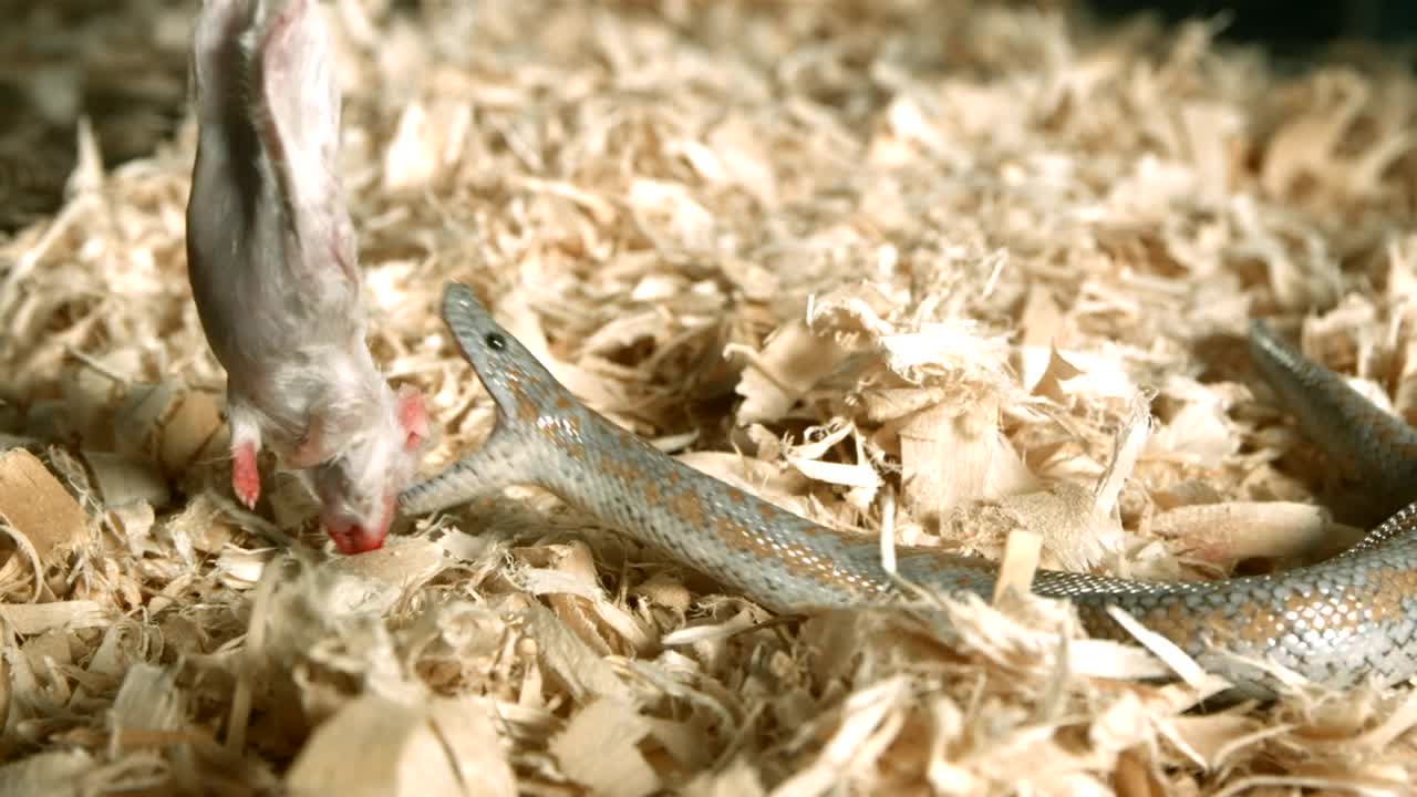 Free Video Stock Snake Injecting Venom On A Rat Live Wallpaper