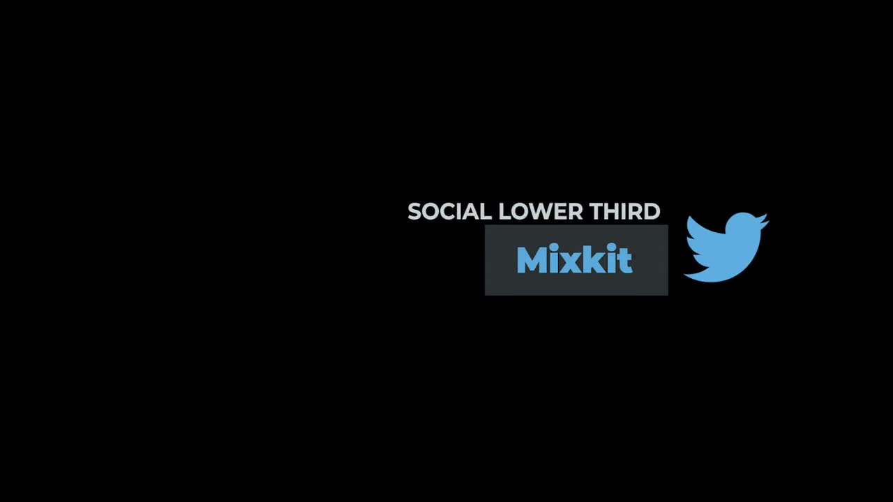 Free Video Stock Social Box Lower Third Live Wallpaper