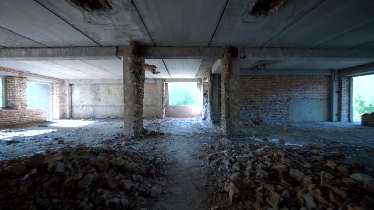 Free Video Stock Soldiers Entering An Abandoned Building Live Wallpaper