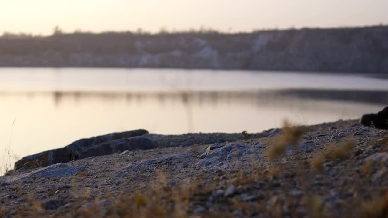 Free Video Stock Soldiers Walkign By The Lake Live Wallpaper