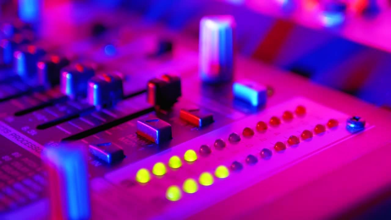 Free Video Stock Sound Levels Led Indicators Live Wallpaper