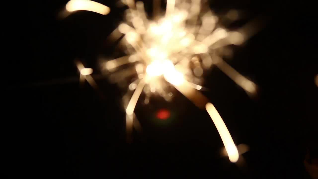 Free Video Stock Sparkler Burning Brightly Live Wallpaper