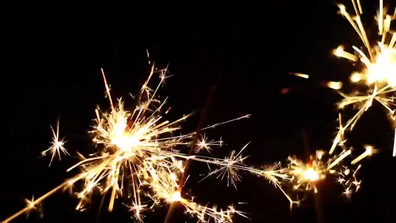 Free Video Stock Sparkles On A Black Backgroound Live Wallpaper