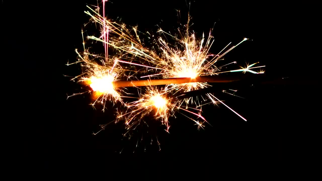 Free Video Stock Sparks Flame Lights Burning Slowly Live Wallpaper