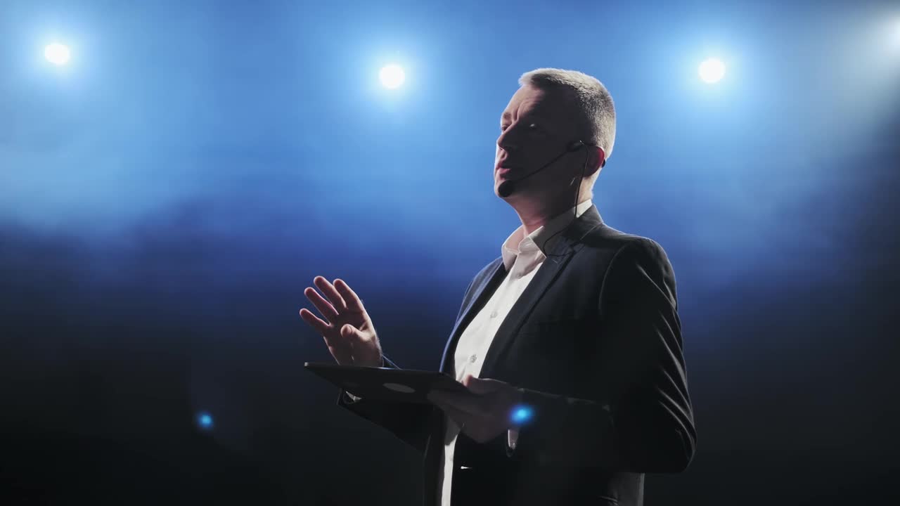 Free Video Stock Speaker With Headset Microphone And A Tablet Live Wallpaper