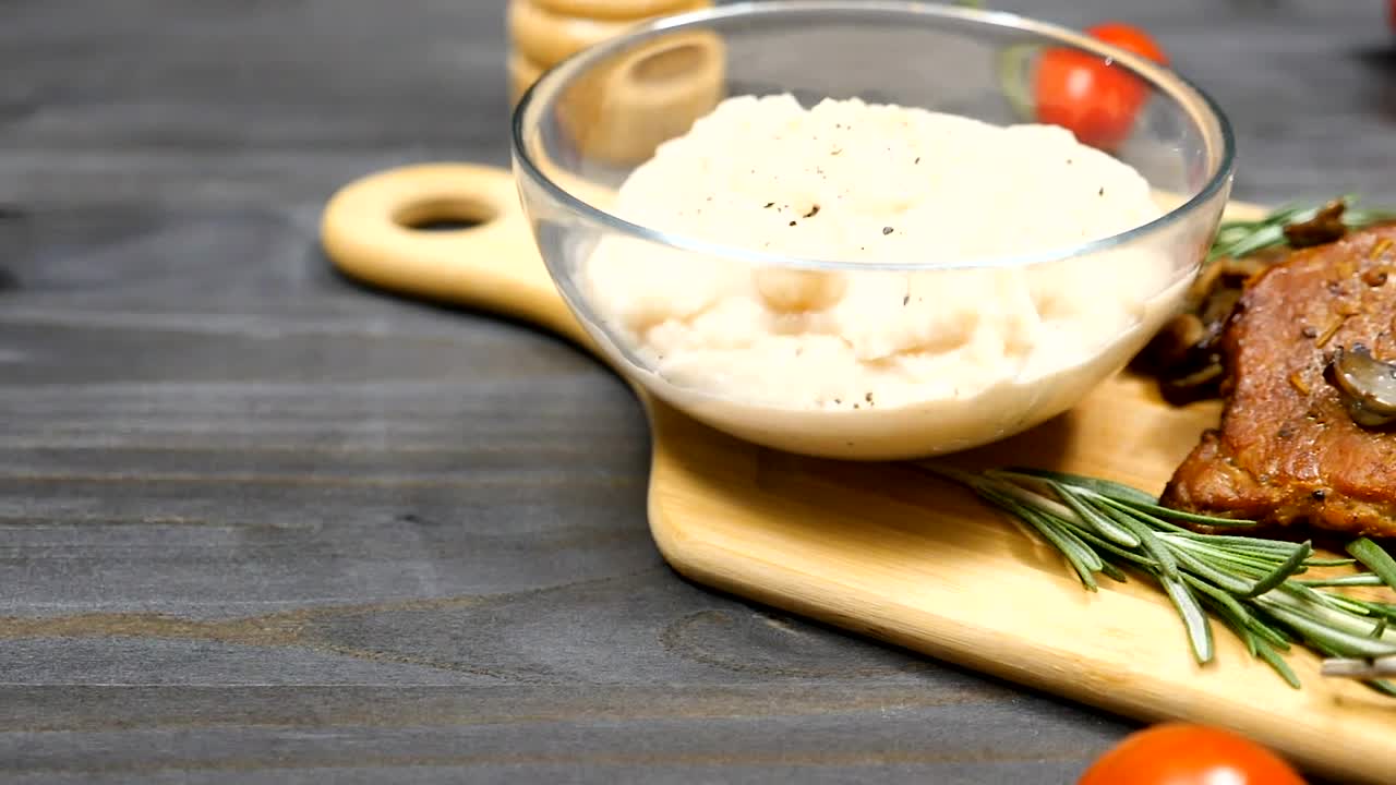 Free Video Stock Special Dish Of Pork Chop Live Wallpaper