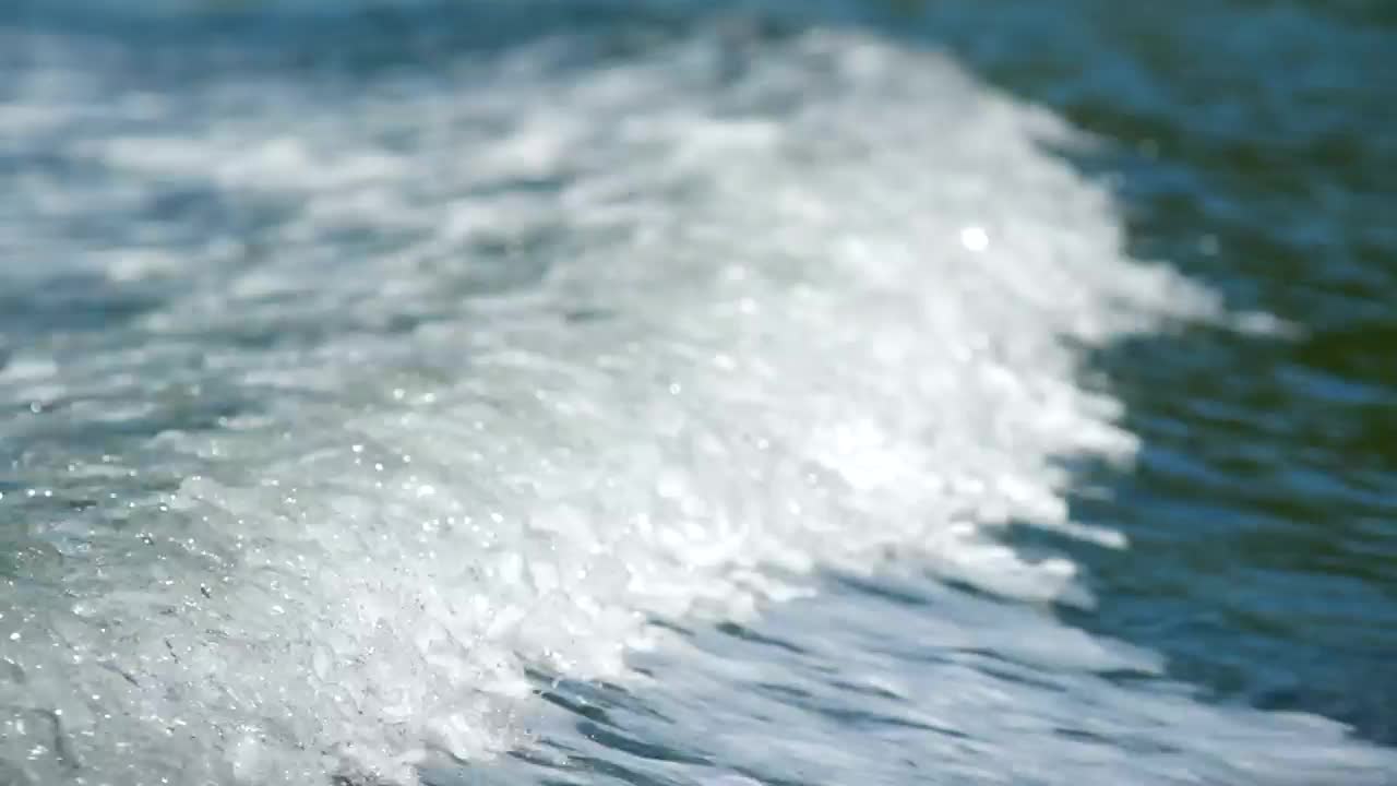 Free Video Stock Speedboat Creating Waves In A Lake Live Wallpaper