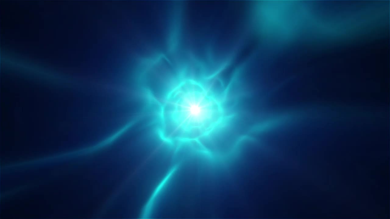 Free Video Stock Speeding Through A Blue Gas Tunnel Live Wallpaper