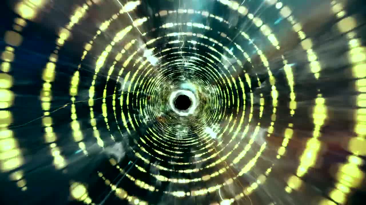 Free Video Stock Speeding Down A Tube With Lights And Abstract Shapes Live Wallpaper