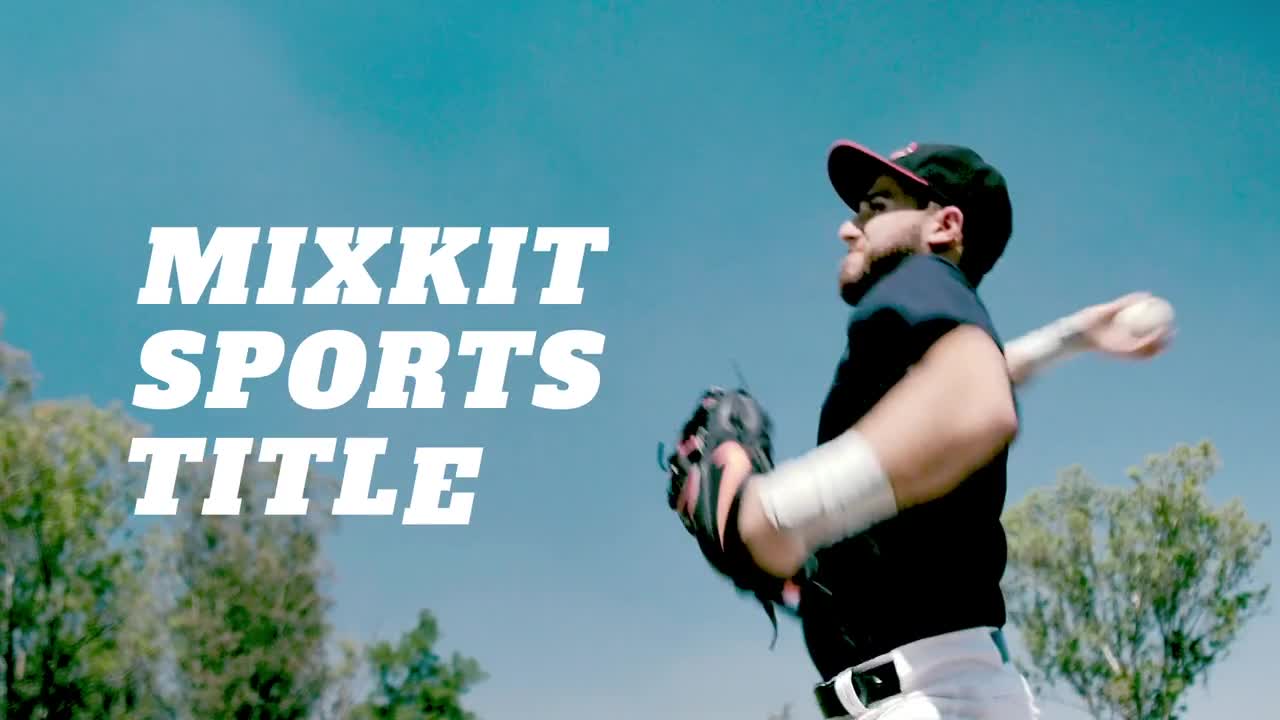 Free Video Stock Sport Title Template Live Wallpaper