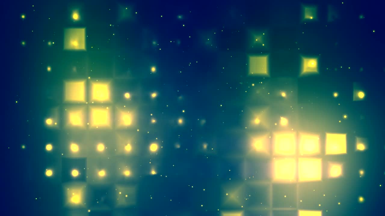 Free Video Stock Square Blinking Lights Wall Live Wallpaper