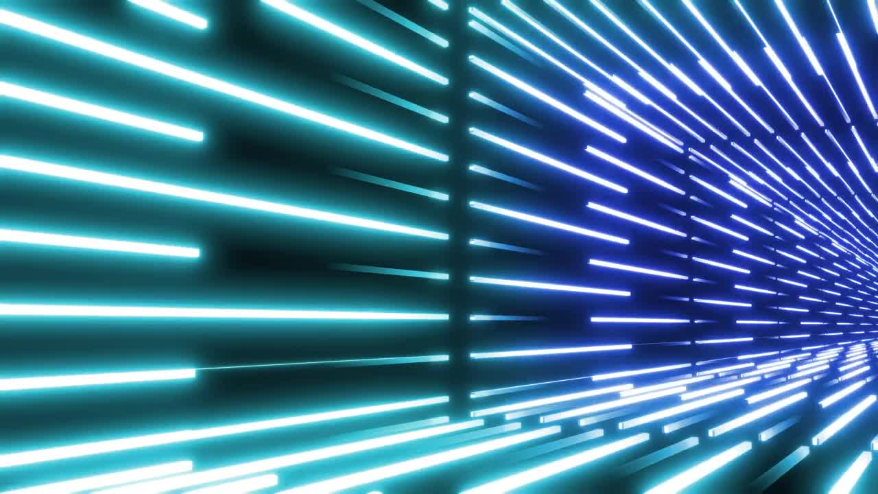 Free Video Stock Square Tunnel With Walls Covered In Beams Of Light Live Wallpaper