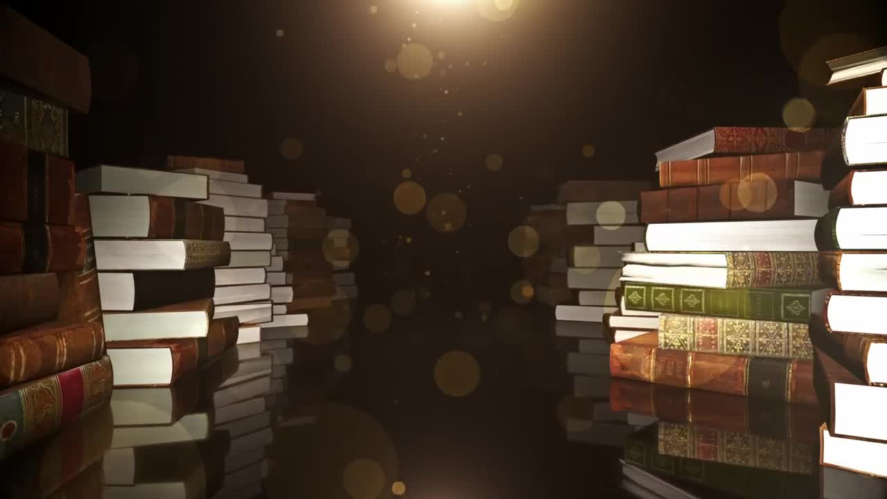 Free Video Stock Stacks Of Books Live Wallpaper