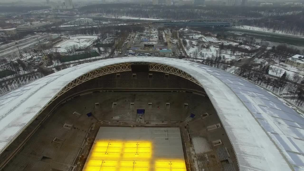 Free Video Stock Stadium In The Snow Live Wallpaper