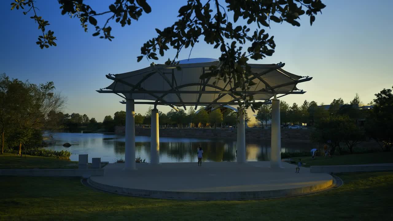 Free Video Stock Stage In The Middle Of A Park Near A River Live Wallpaper