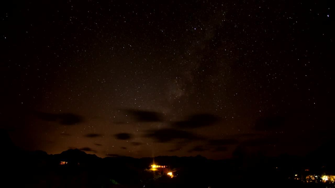 Free Video Stock Starry Sky At Night Time Lapse Live Wallpaper
