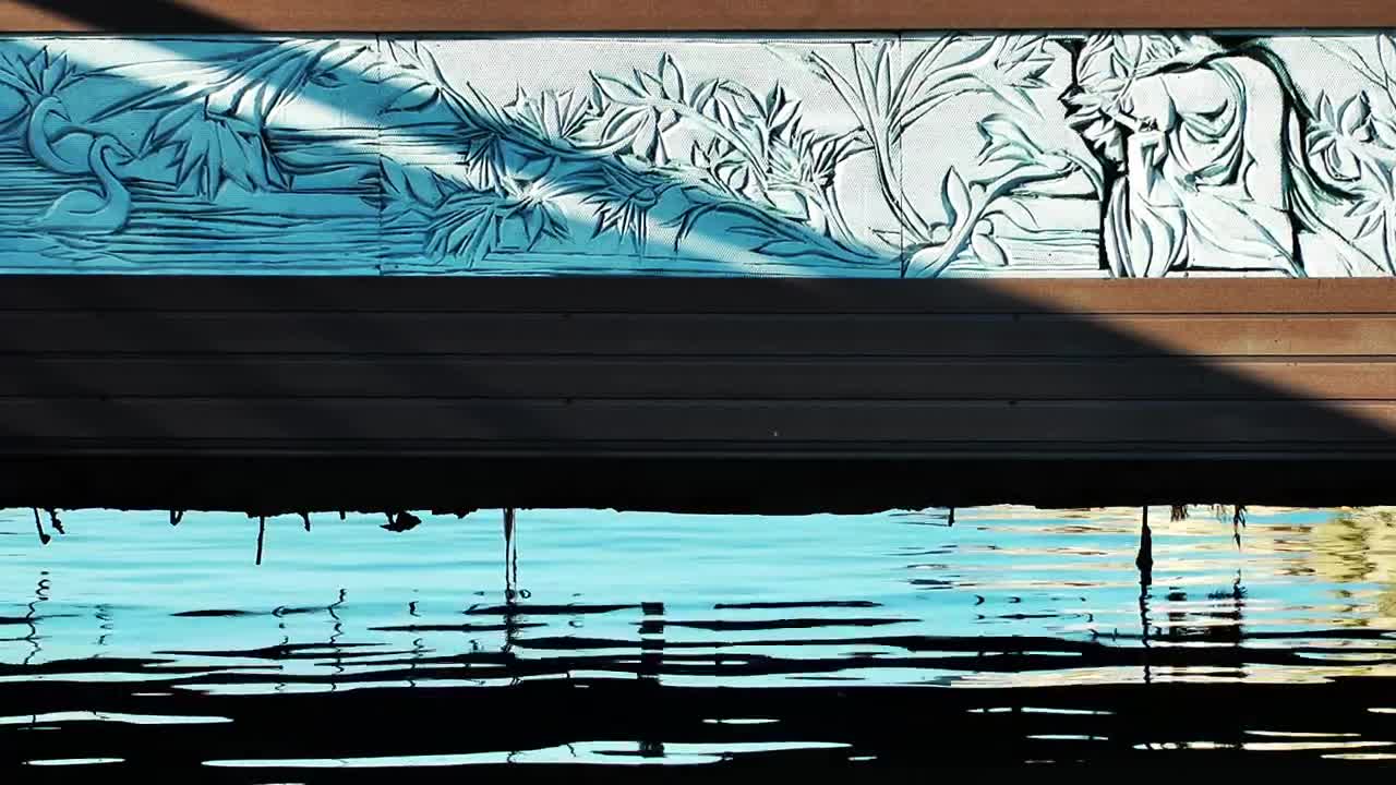 Free Video Stock Static Shot Of A Bridge Over A Lake Or River Live Wallpaper