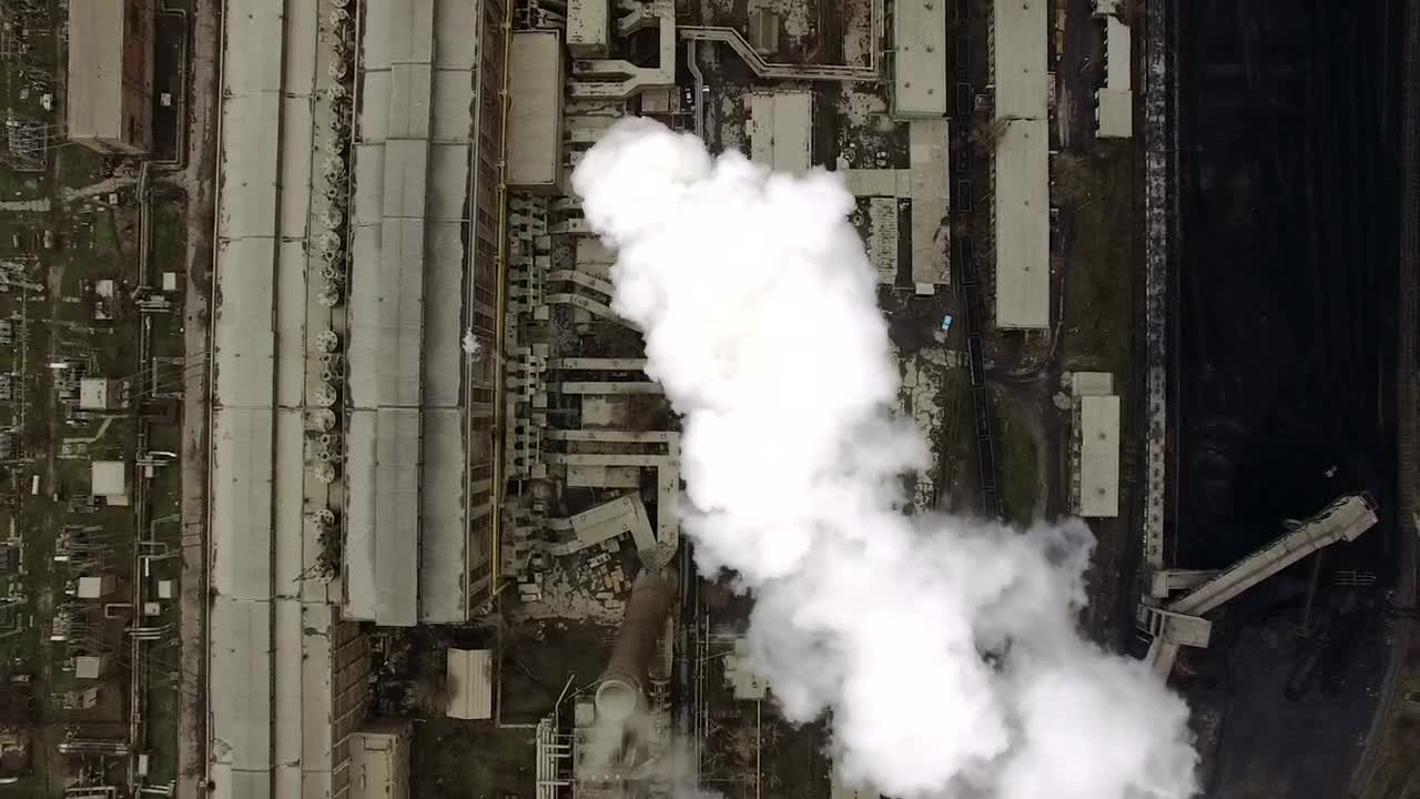 Free Video Stock Steam Out Of Industrial Complex Live Wallpaper