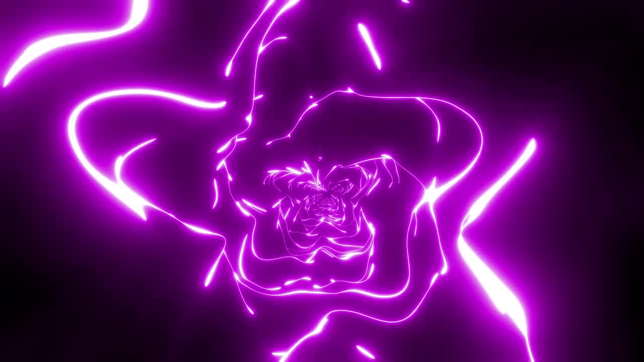 Free Video Stock Strange Tunnel With Wavy Walls With Reflections Live Wallpaper