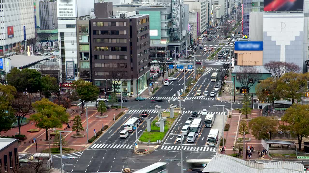 Free Video Stock Streets Of A Big City With Cars And People Live Wallpaper