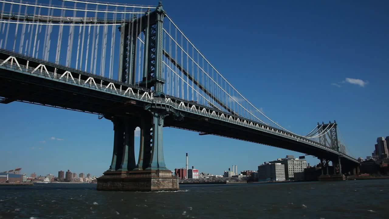 Free Video Stock Strong Current Below The Bridge Live Wallpaper