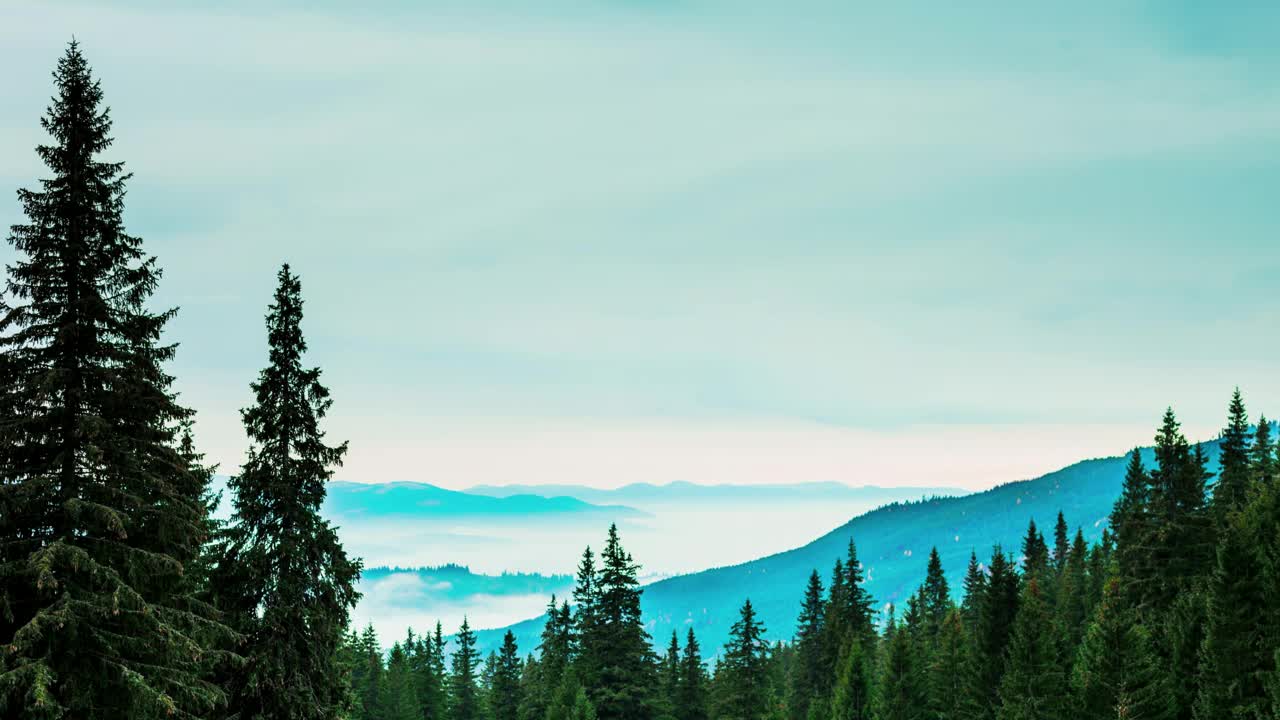 Free Video Stock Strong Winter In The Mountains Live Wallpaper