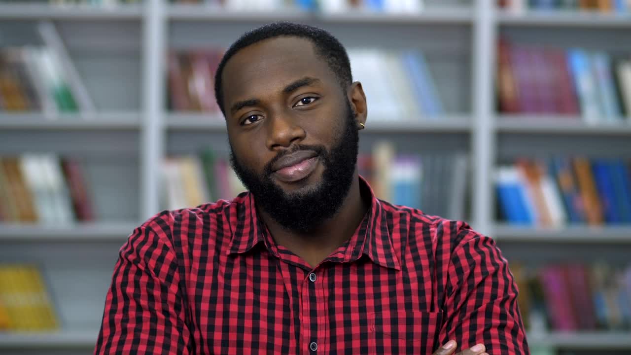 Free Video Stock Student Smiling At The Camera Live Wallpaper