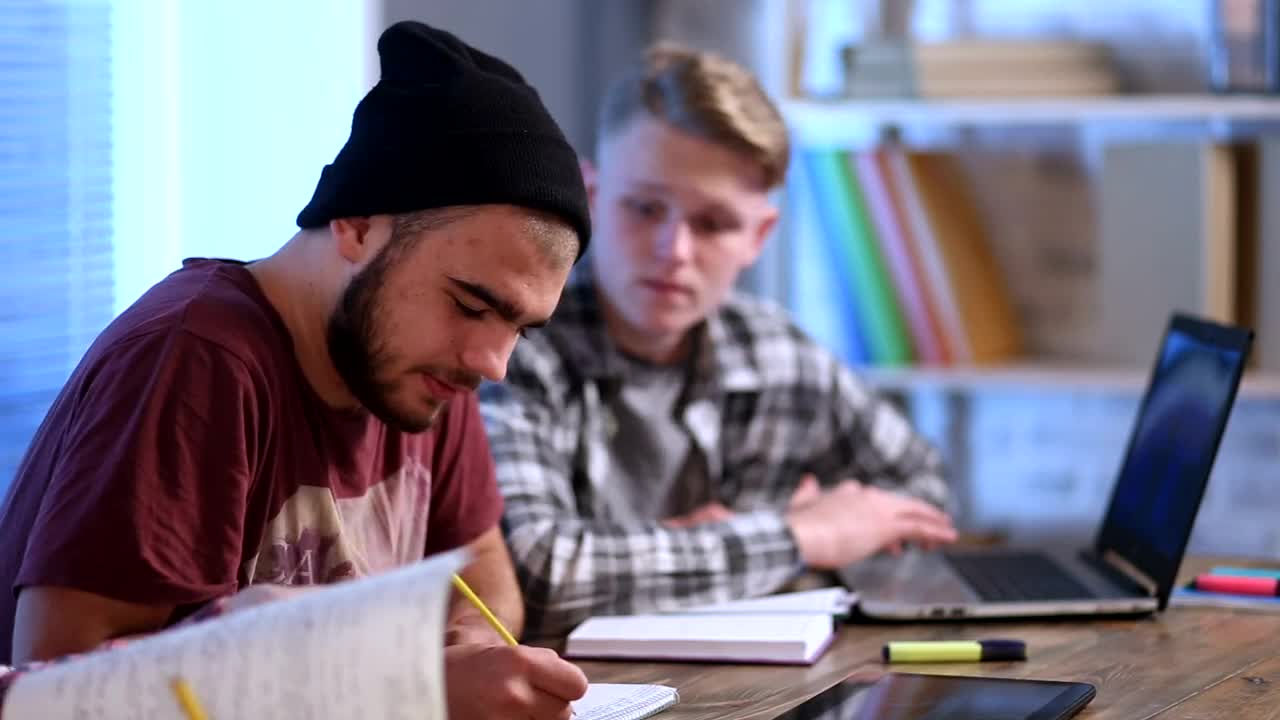 Free Video Stock Students Working On Their Laptop Live Wallpaper