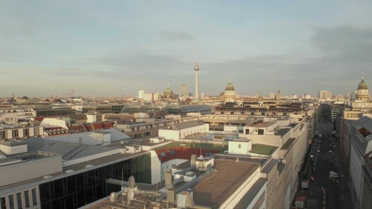 Free Video Stock Stunning Architecture Of Berlin Buildings Live Wallpaper