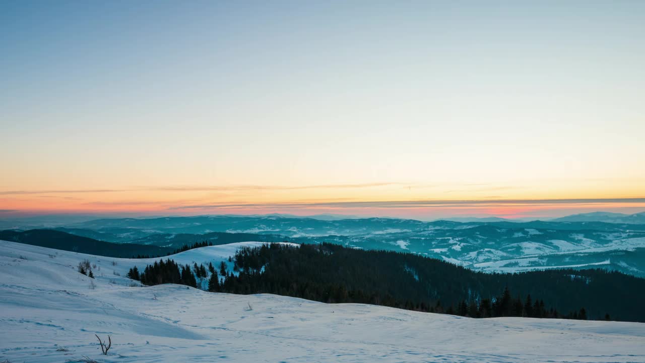 Free Video Stock Stunning Sunrise In The Skyline Of The Mountains Live Wallpaper