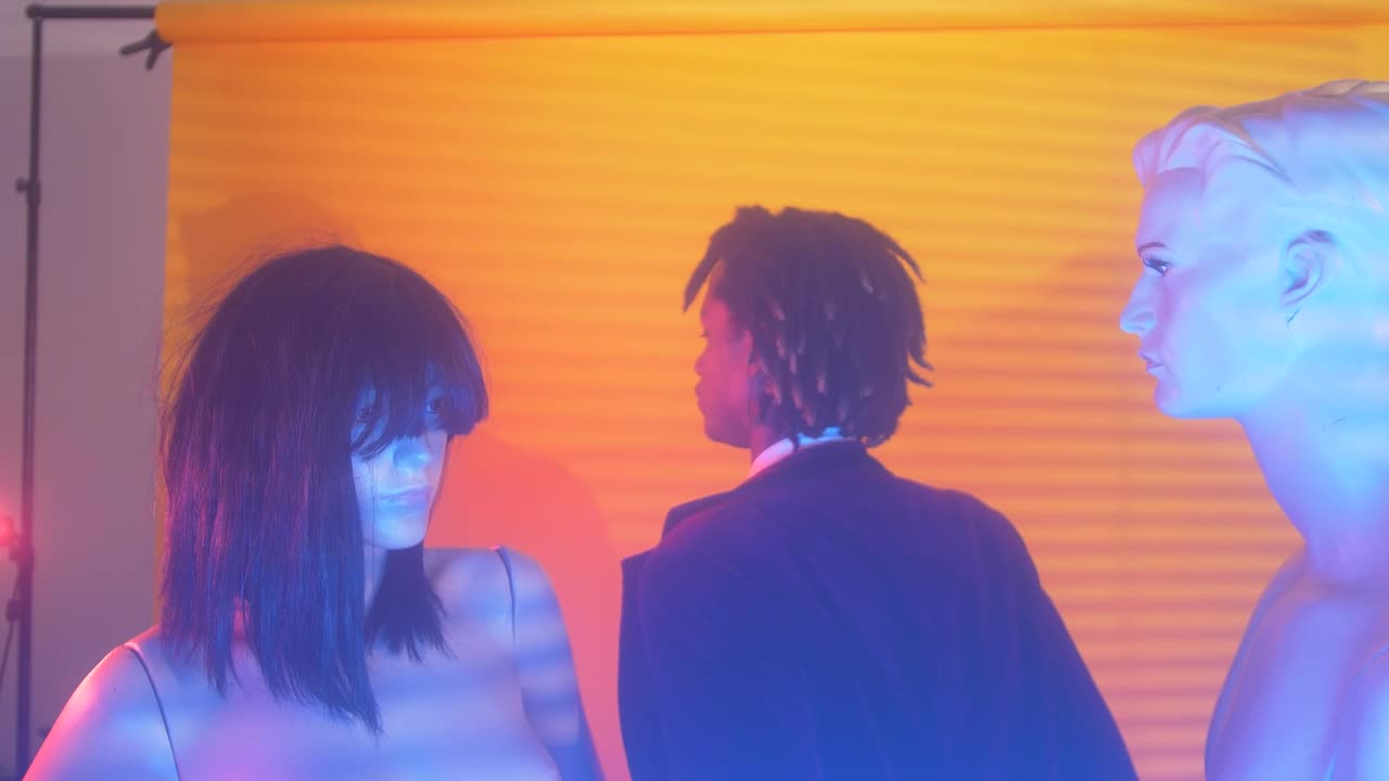 Free Video Stock Stylish Lgbtq Guy Turning Around Captivatingly Live Wallpaper