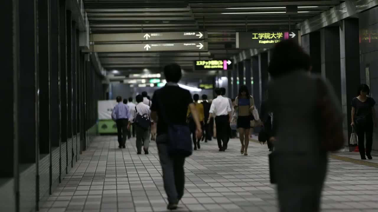 Free Video Stock Subway Network In Tokyo Live Wallpaper