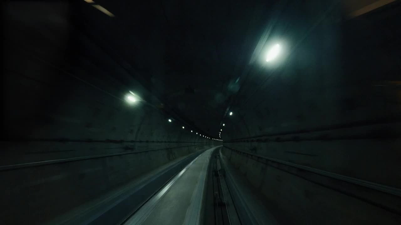 Free Video Stock Subway Train Lights And Rails Live Wallpaper