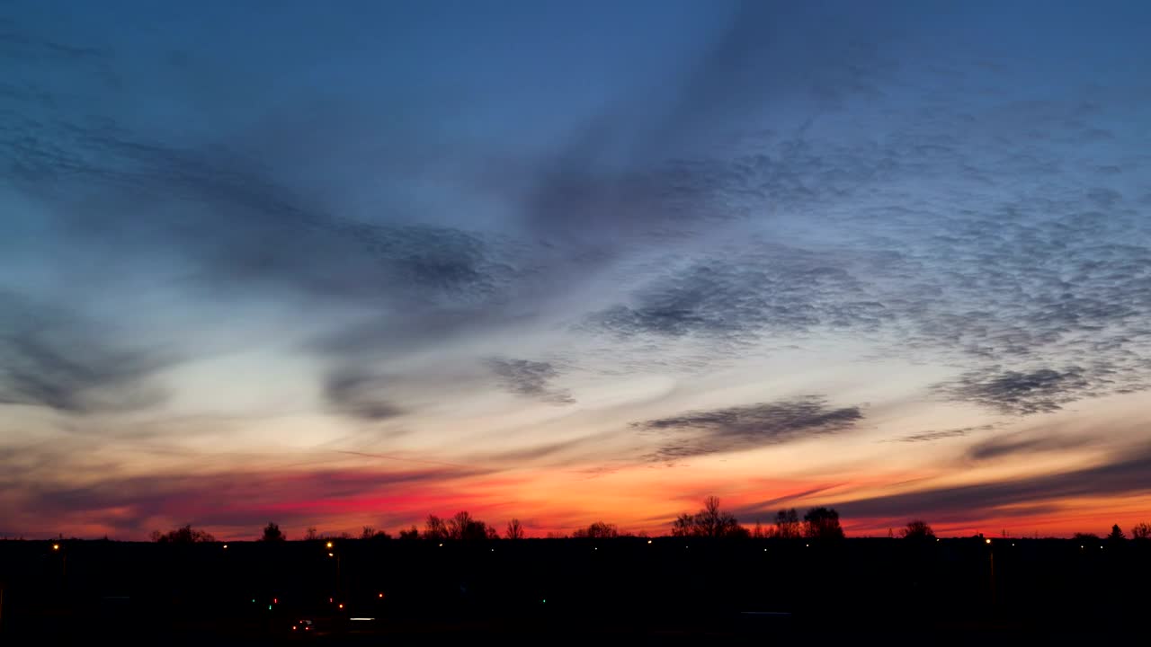 Free Video Stock Sunrise And The Horizon Silhouette Live Wallpaper