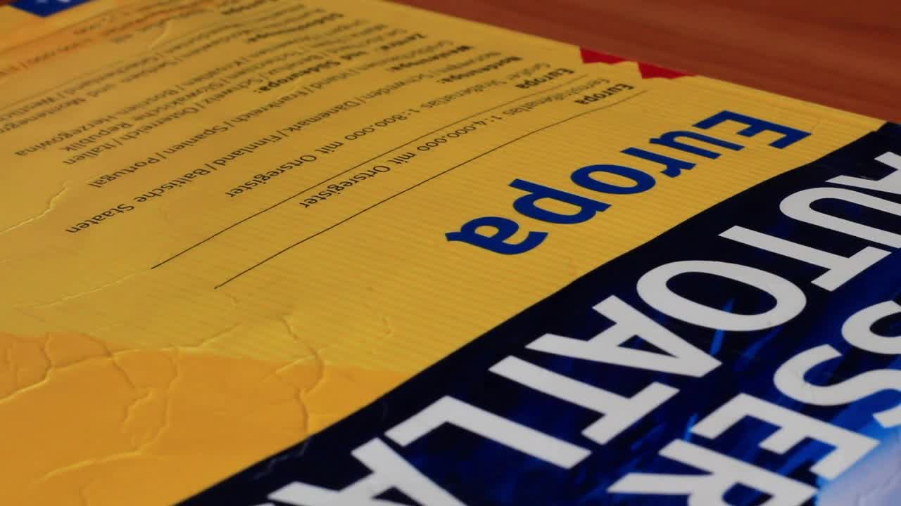 Free Video Stock travel planing on a map Live Wallpaper