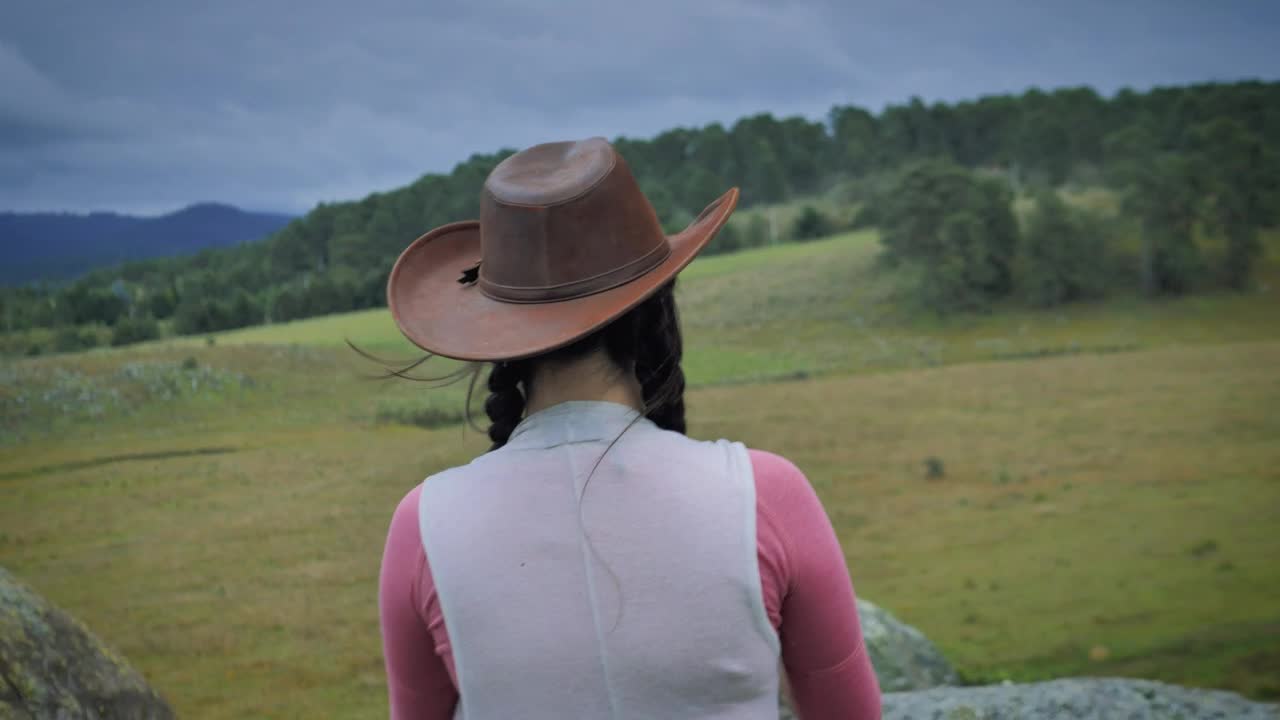 Free Video Stock traveler taking pictures in the wild Live Wallpaper