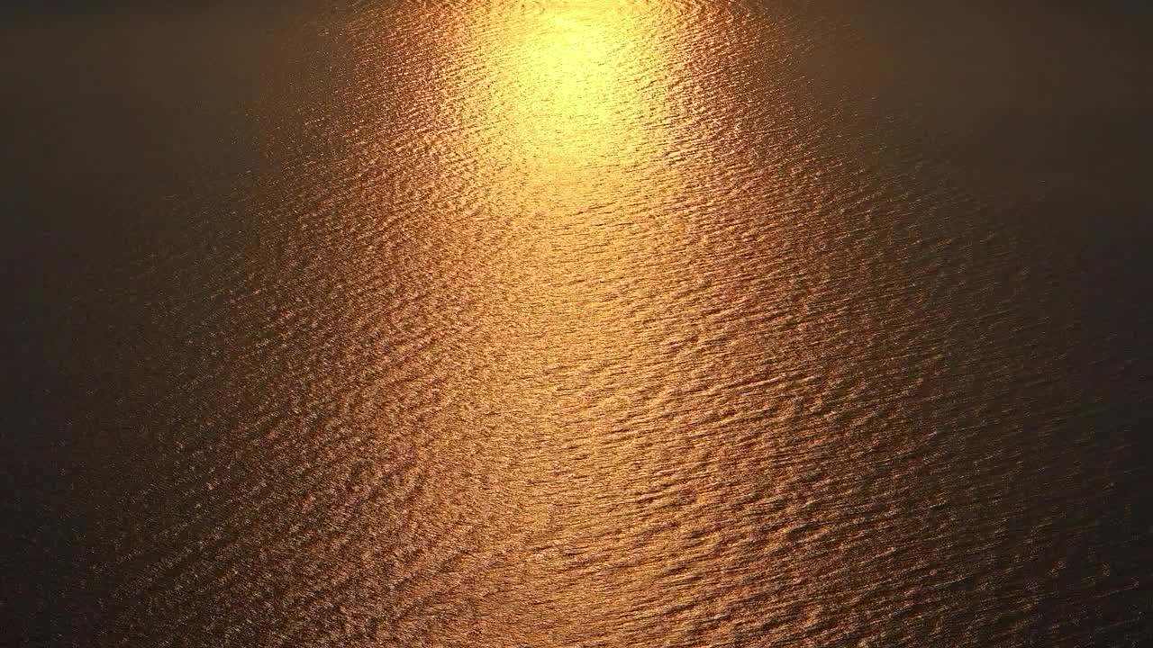 Free Video Stock sunset in the calm sea Live Wallpaper