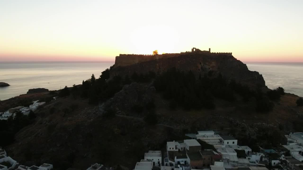 Free Video Stock sunset over the hills Live Wallpaper