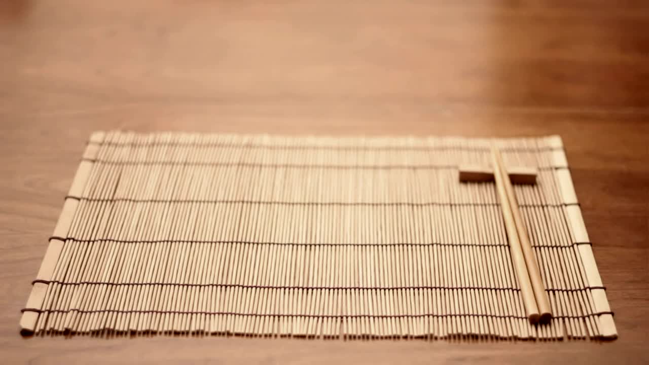 Free Video Stock sushi with chopsticks Live Wallpaper