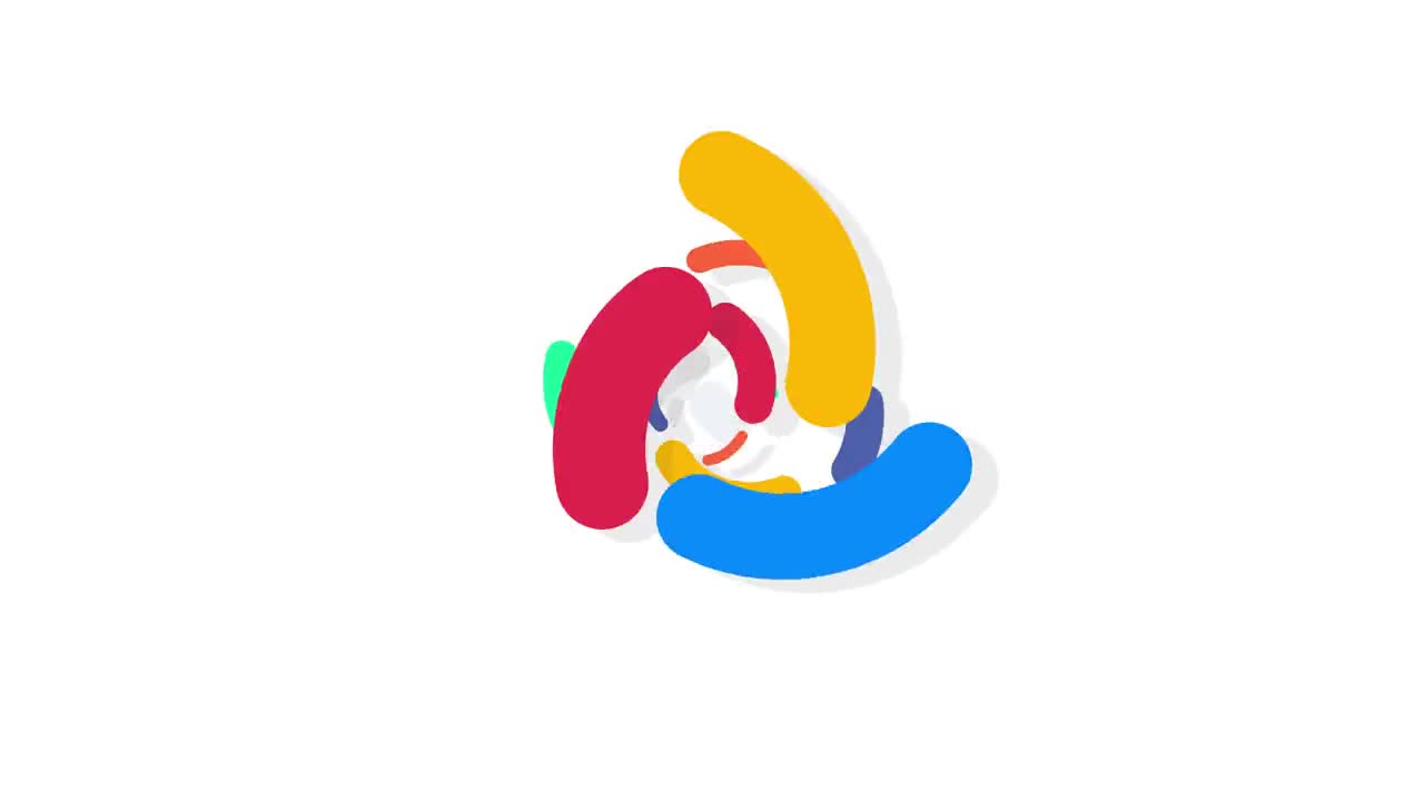 Free Video Stock swirling color logo reveal Live Wallpaper